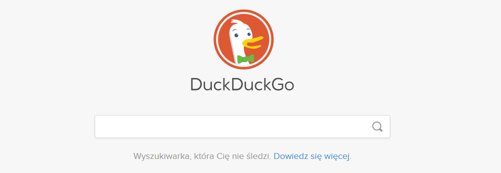 wyszukiwarki internetowe dukduckgo