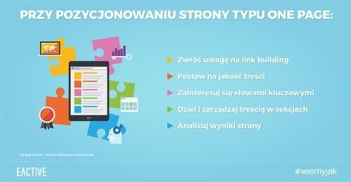 Czy strona firmowa typu one page to dobre rozwiązanie?