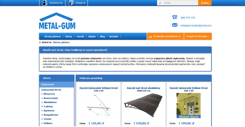 analityka internetowa dla metal-gum.pl
