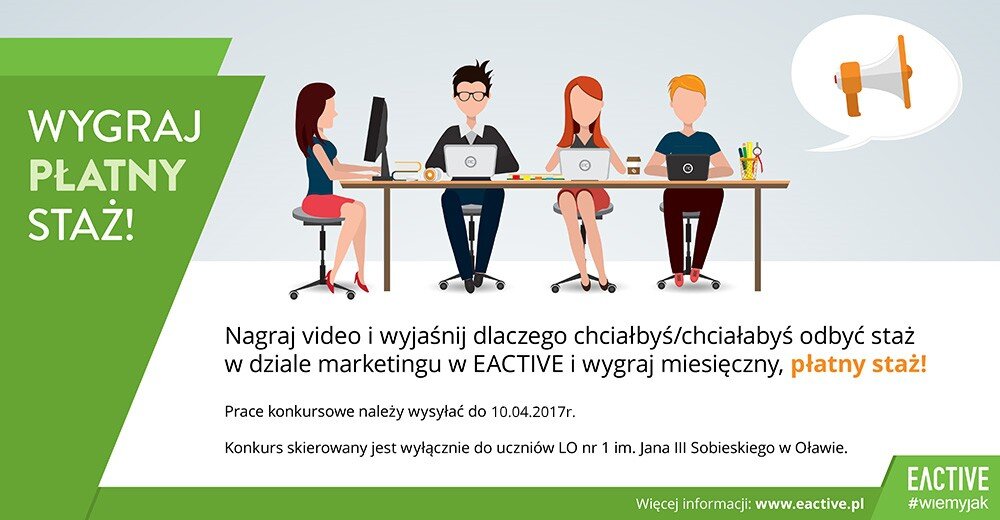 staż w dziale marketingu eactive