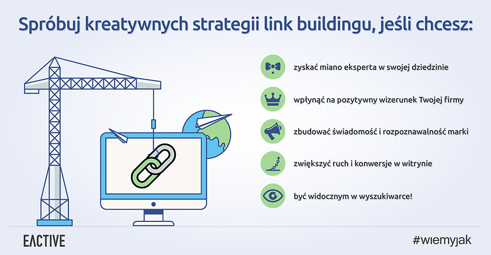 Poznaj 18 kreatywnych sposobów na darmowe linkowanie