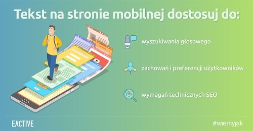 7 wskazówek jak pisać teksty SEO na stronę mobilną