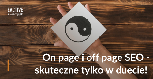 Czym się różni on page seo od off page seo?