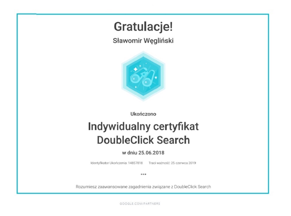 Certyfikat-DoubleClick-Search-by-Google