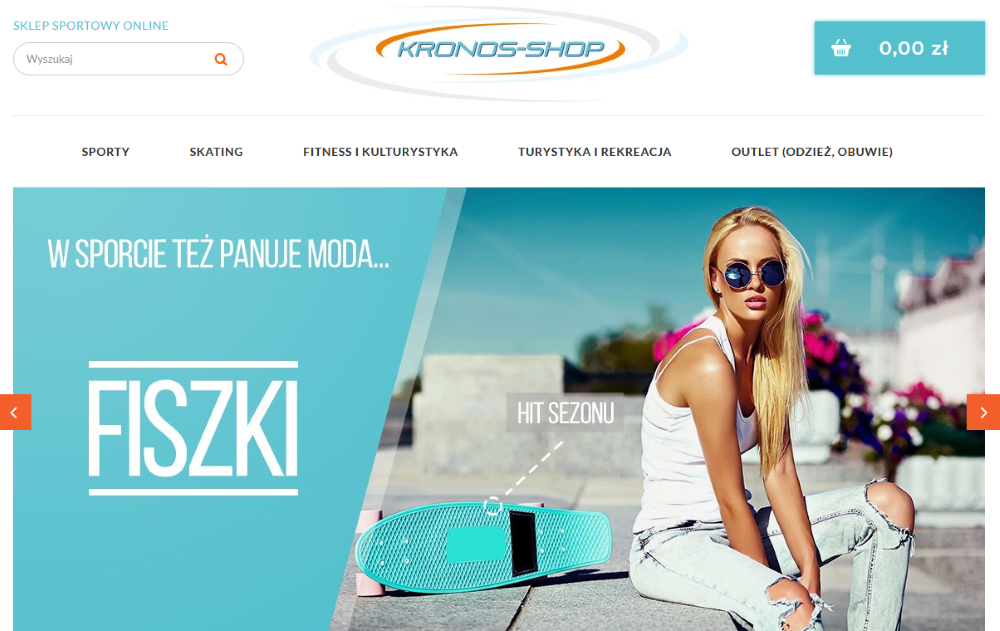 kronos-shop strona internetowa