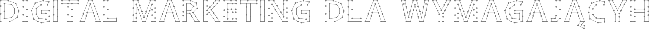 DIGITAL MARKETING DLA WYMAGAJĄCYCH