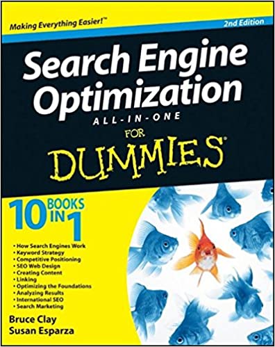search engine optimization for dummies okładka