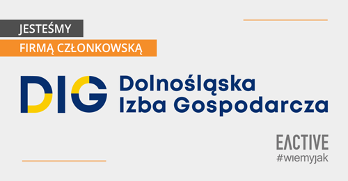 EACTIVE członkiem Dolnośląskiej Izby Gospodarczej