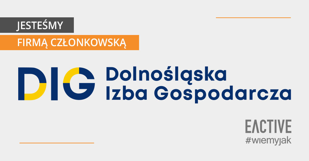 EACTIVE członkiem Dolnośląskiej Izby Gospodarczej