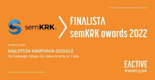 EACTIVE finalistą semKRK awards 2022