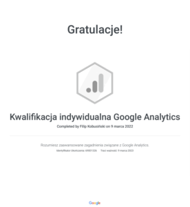 Filip-Kobusinski-Certyfikat-Kwalifikacji-Indywidualnej-Google-Analytics