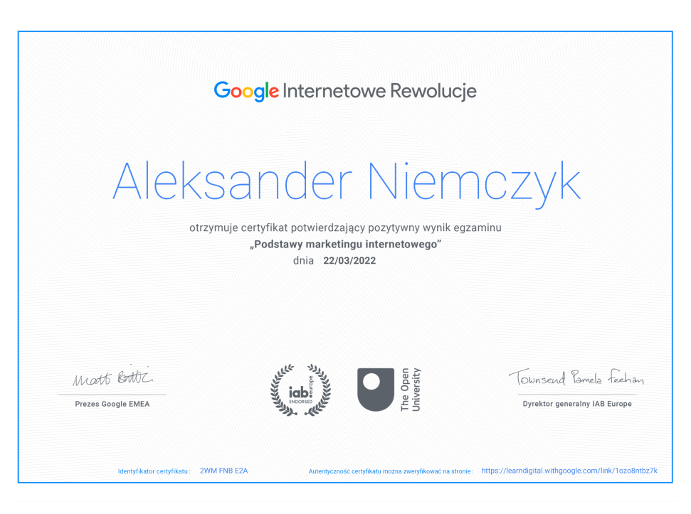 Certyfikat-Podstawy-marketingu-internetowego-Aleksander-Niemczyk