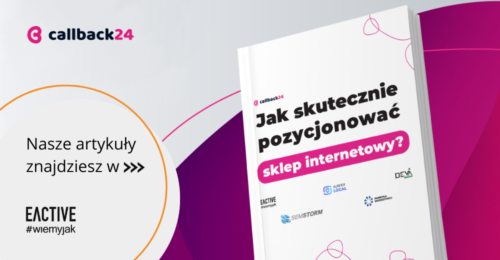 EACTIVE partnerem e-booka – Jak skutecznie pozycjonować sklep internetowy?