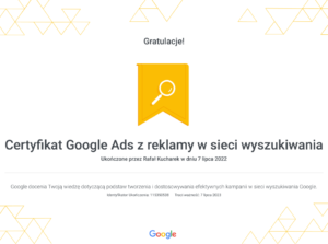Certyfikat-Google-Ads-z-reklamy-w-sieci-wyszukiwania-Rafal-Kucharek