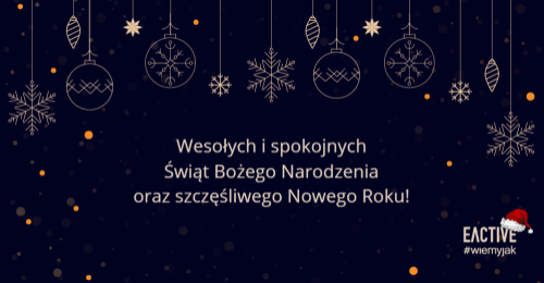 Wesołych Świąt i szczęśliwego Nowego Roku!