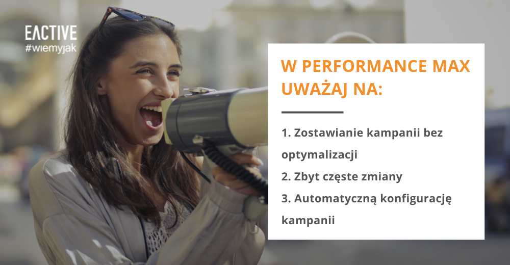 pułapki w kampaniach Performance Max