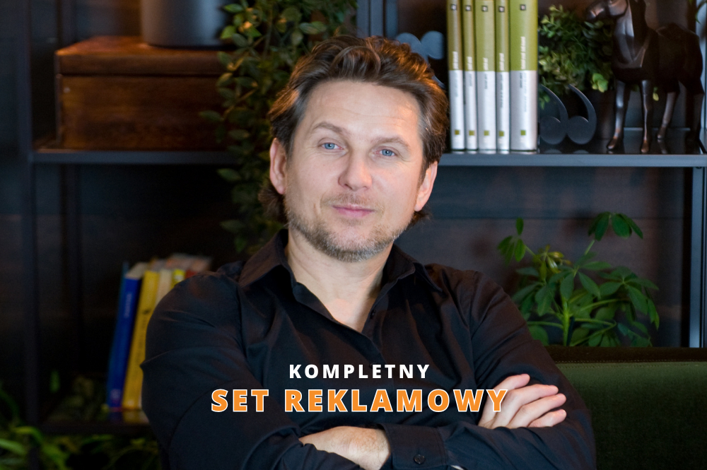 Michał - Eactive - kompletny set reklamowy