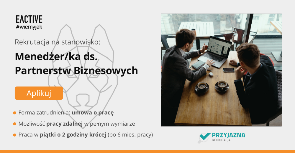 Menedżer/ka ds. Partnerstw Biznesowych